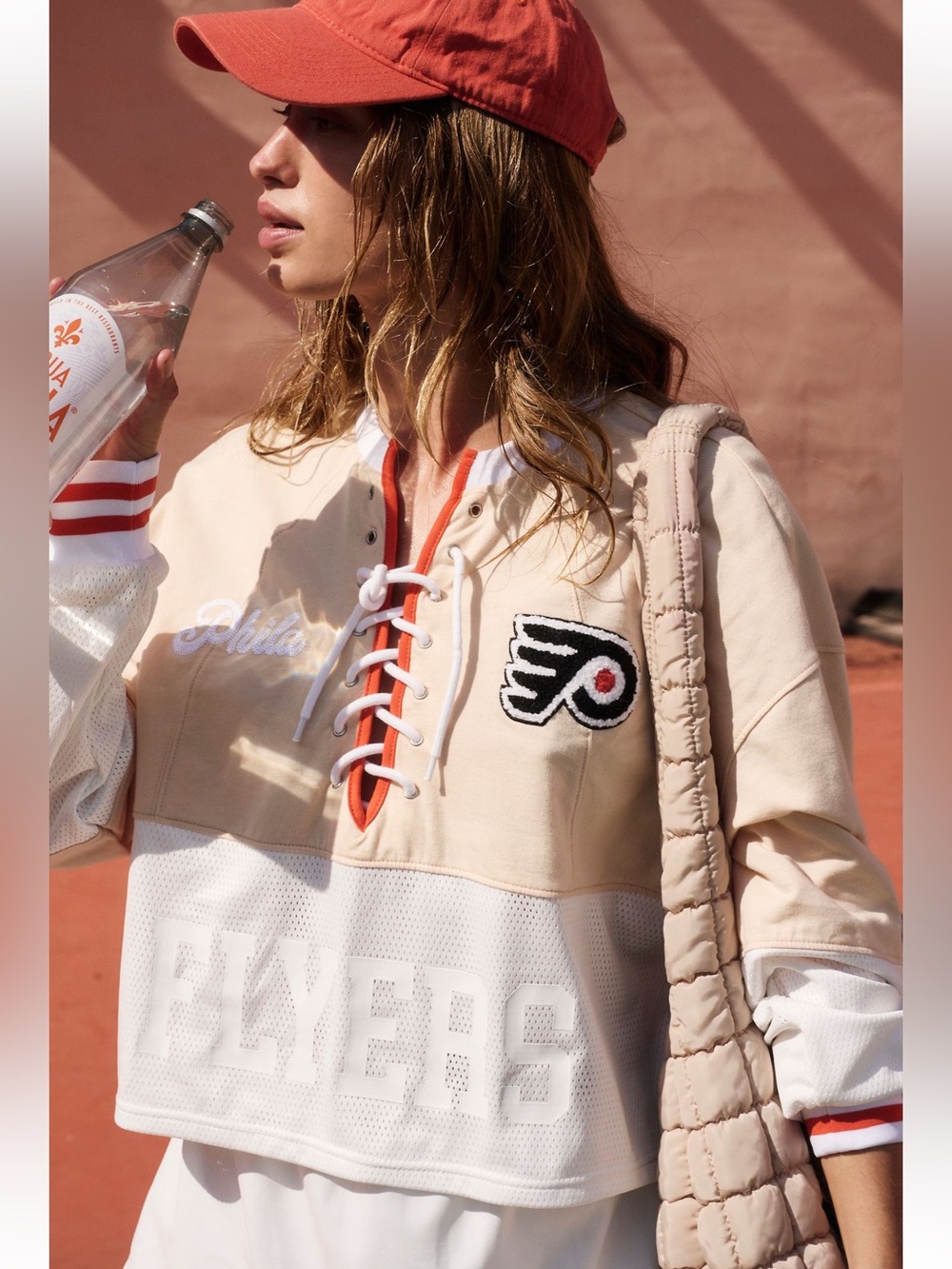 Free People Flyers Hockey Shirt